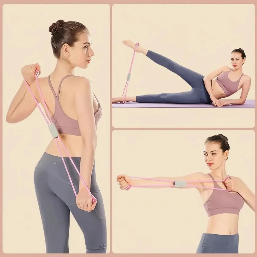 Versatile Resistance Bands Set for Fitness